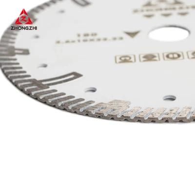 D180mm Hot Pressed Diamond Cutting Disc for Dry Use