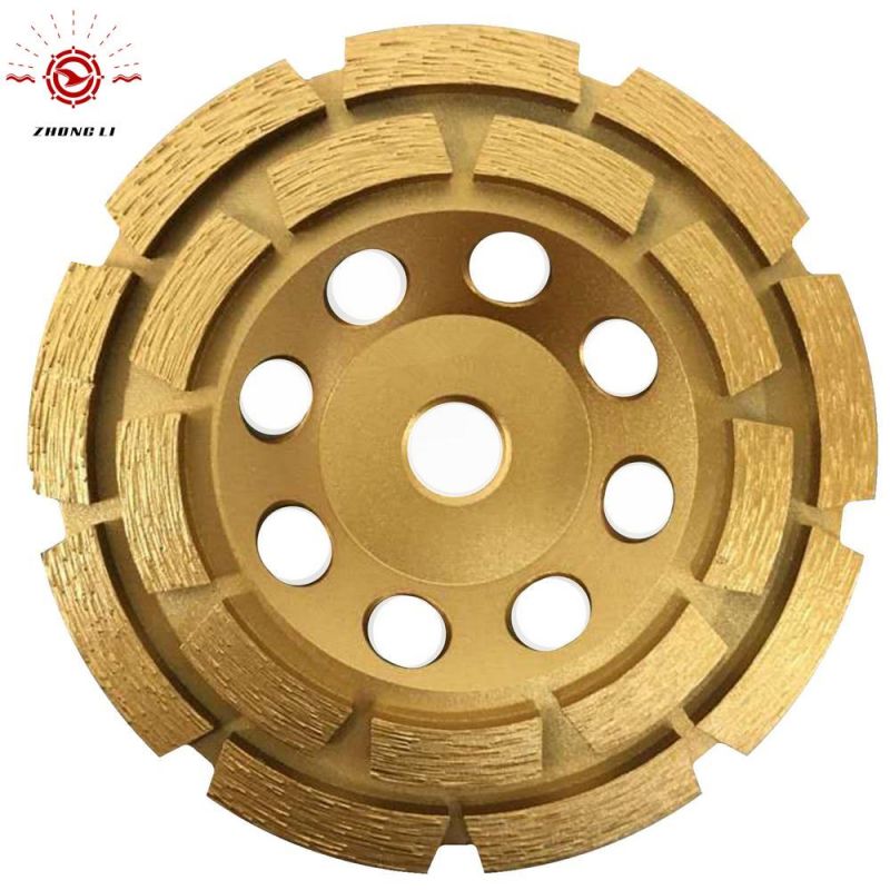 Diamond Cup Wheel Doube Row for Concrete