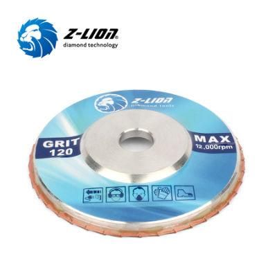 Zlion High Quality Ceramic Diamond Flap Disc for Stone Grinding