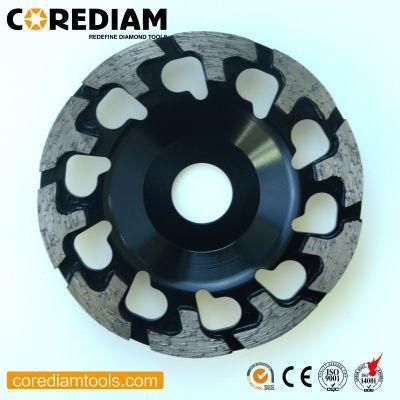 130mm T Segment Abrasive Cup Wheel/Diamond Tool/Diamond Grinding Disc