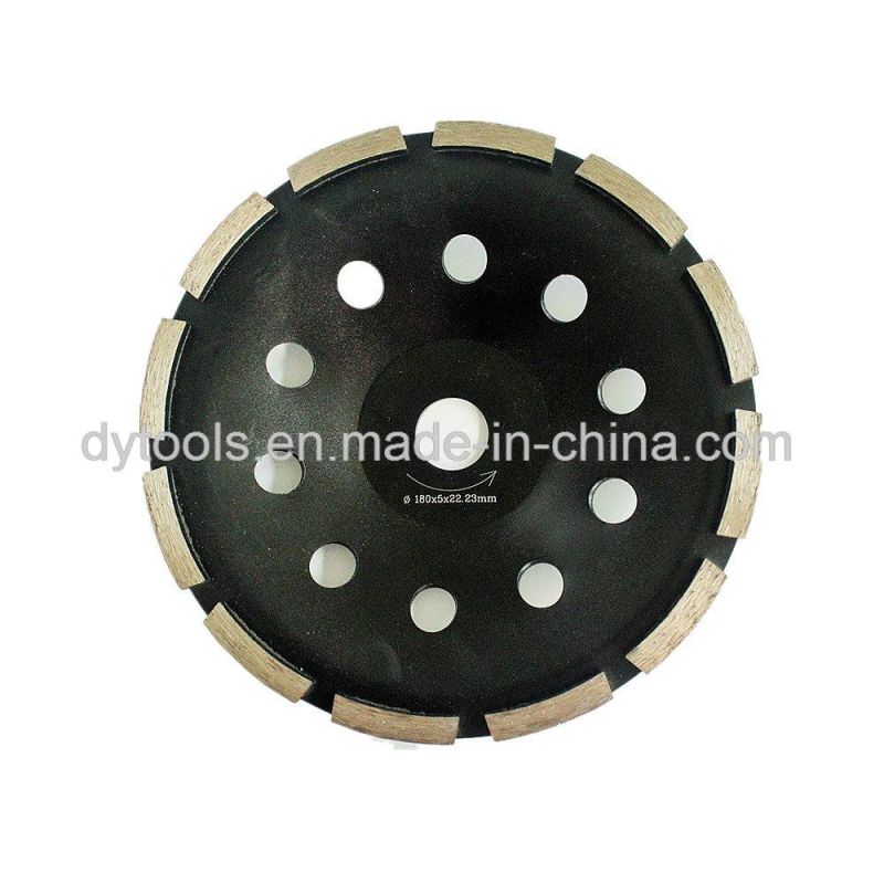 China Manufacturer Single Row Diamond Cup Grinding Wheel