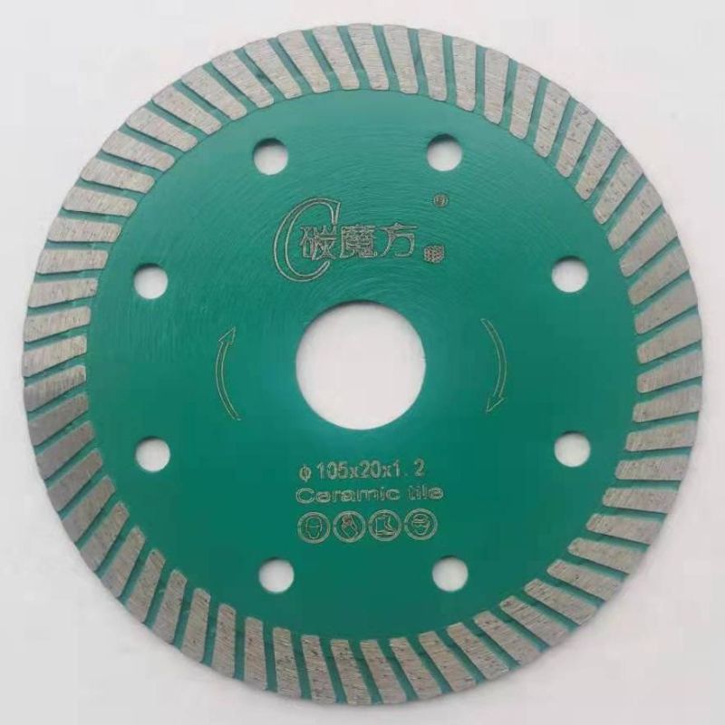 Vietnam Market Wholesale Factory Producing 105 120 130 150mm High Quality Ceramic Tile Porcelain Granite Cutting Blade Disc