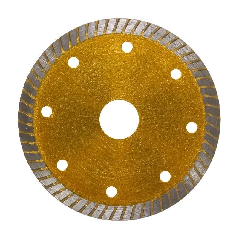 4.5 Inch 115mm Hot Press DIY Popular Turbo Shape Hot Press Diamond Saw Blade for Wet Dry Cutting