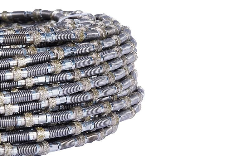 Zlion High Quality Embeded Diamond Wire Saw for Marble Quarrying