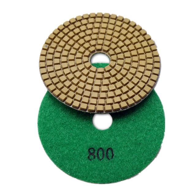 Portable Diamond Tools Flexible Marble Diamond Polishing Pads