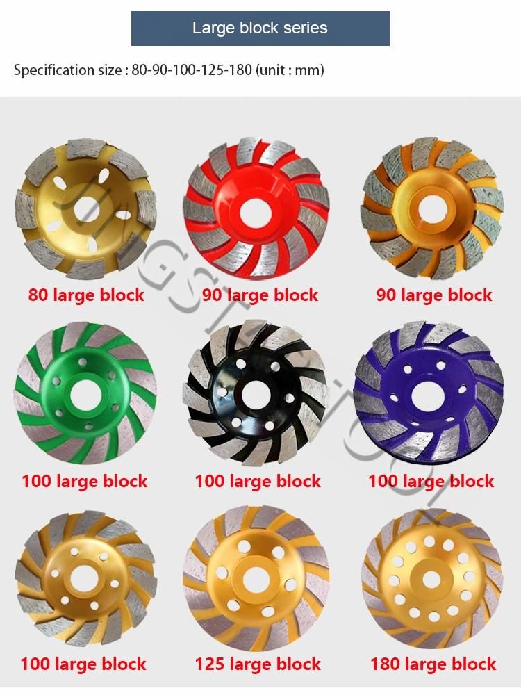 Factory Direct Sale Turbo Diamond Cup Wheel