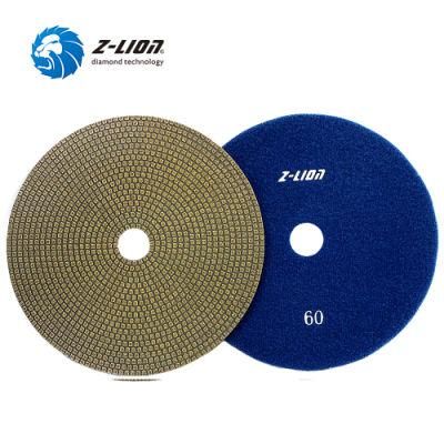 3&quot; to 10&quot; Diamond Electroplated Stone Concrete Ceramic Granite Polishing Abrasive Tools