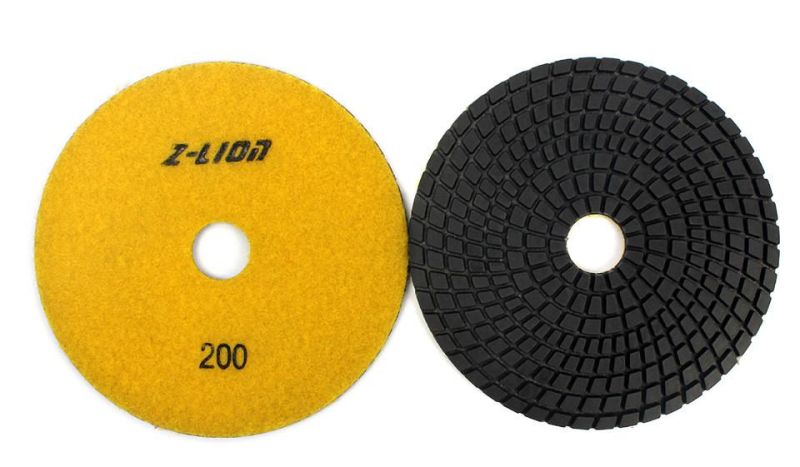 Quality Diamond Resin Bond Wet Flexible Polishing Pad for Stone Restoration