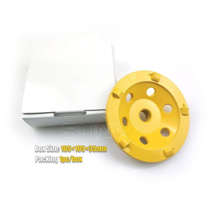 4 Inch Quarter Round PCD Diamond Grinding Cup Wheel