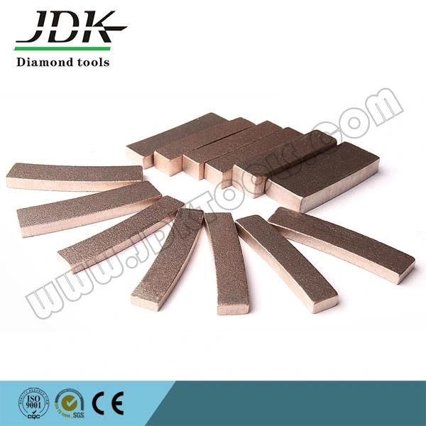 Fan Segment Diamond Saw Blade for Marble Cutting