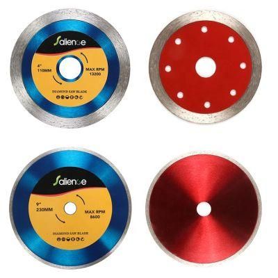 OEM Diamond Concrete Cutting Disc - D110mm Continuous Blade for Tile