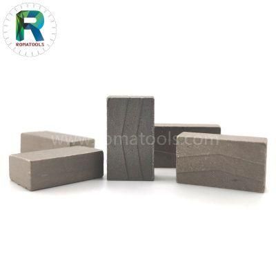 Romatools Top Quality Diamond Segments for Granite Cutting Diamond Segment