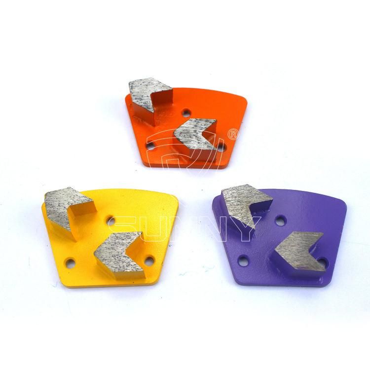 Trapezoid Concrete Diamond Drinding Disc Tools