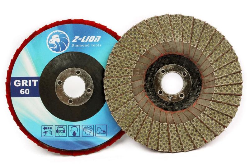 Zlion High Quality Concrete Diamond Flap Disc for Trimming