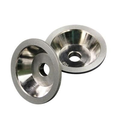 Bowl Shaped Electroplated Bond Diamond Grinding Wheel