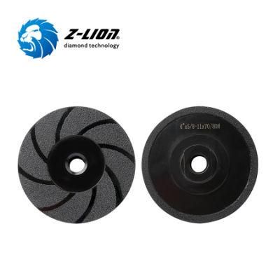 4inch Diamond Vacuum Brazed Cup Wheel Disc for Wet Dry Grinding Cutting