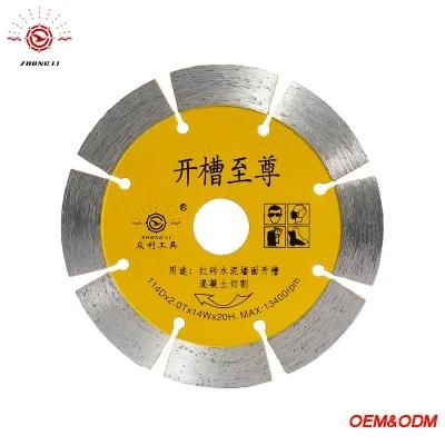 China Manufactory Super Thin Turbo Diamond Saw Blade for Granite Cutting