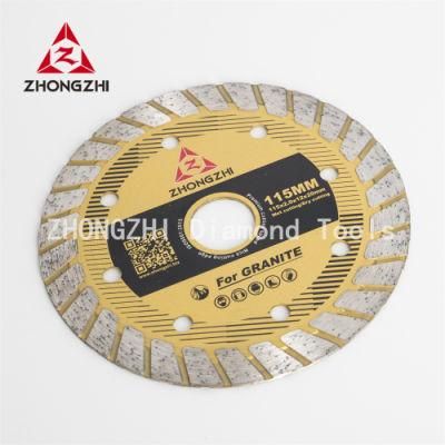 Zhongzhi Diamond Tools 115mm Diamond Saw Blade for Granite Cutting