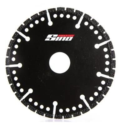 All-Purpose Vacuum Cutting Disc with Segment Type for Cutting Railway