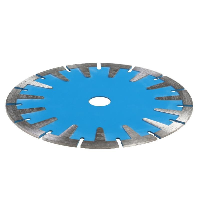 230mm 9 Inch Style T- Teeth Diamond Circular Saw Blade with Productive Teeth for Dry and Wet Cutting Stone, Concrete, Granite