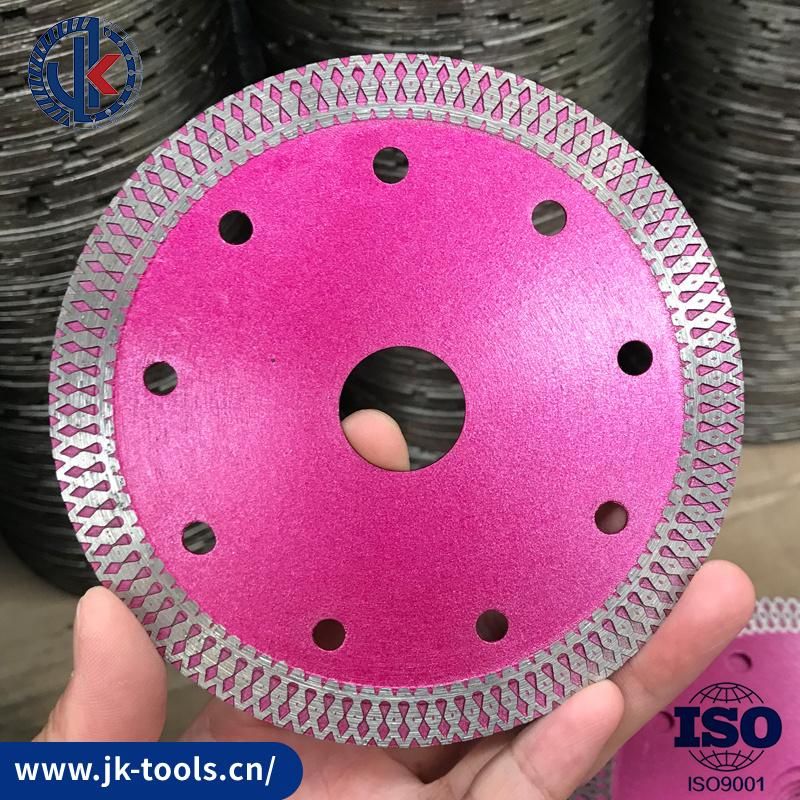 4.5 Inch Zero Chipping China Factory X Turbo/Mesh Turbo Diamond Tools /Diamond Saw Blade/Diamond Cutting Disc for Tile/Porcelain