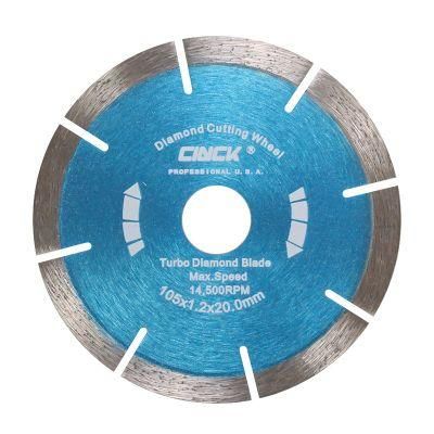 4inch 105mm Diamond Saw Blade for Cutting Granite, Porcelain Circular Tile Cutter