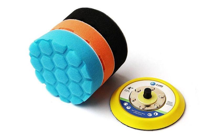 3" 4" 5" Car Sponge Polishing Pad Kit with Backing Pad for Car