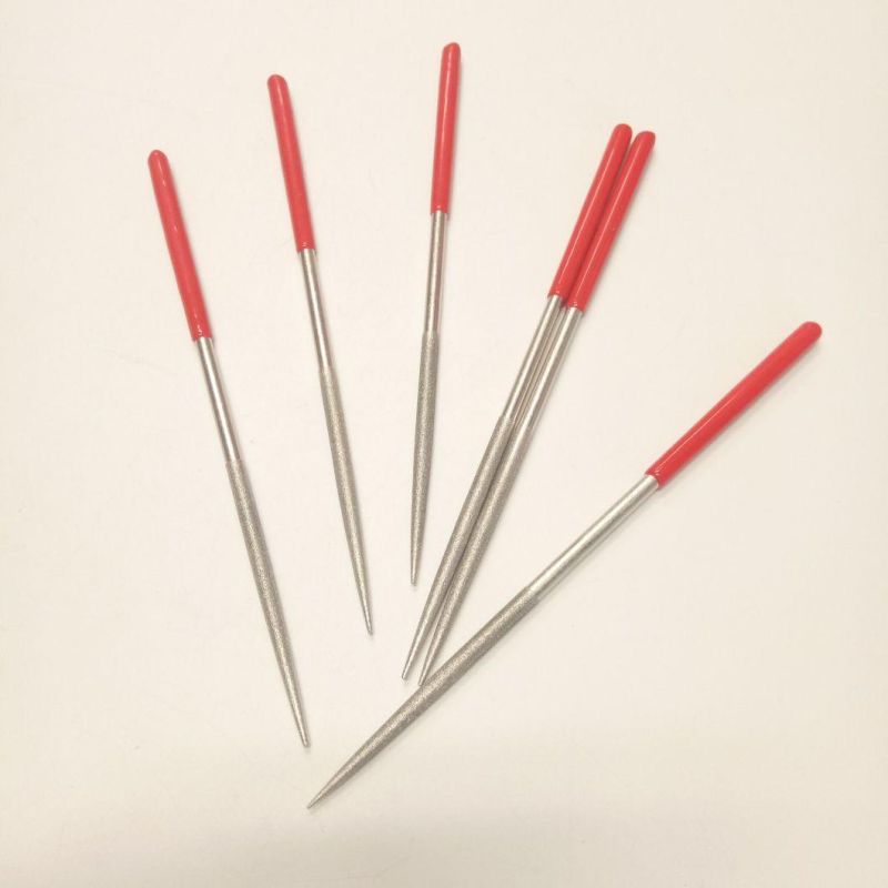 Electropldated Diamond Grinding Polishing Needle for Stone Mounted Tip Points