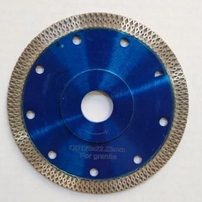 125mm Diamond Mesh Turbo X Type Granite Saw Blades