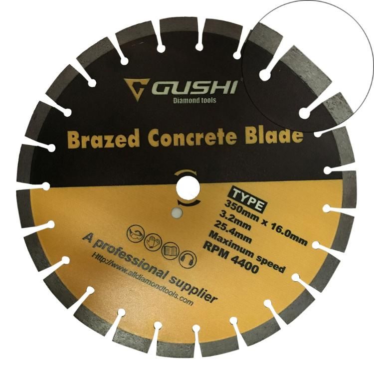 Brazed Concrete Diamond Cutting Blade