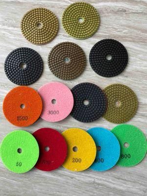 4&quot; Diamond Flexible Polishing Pads