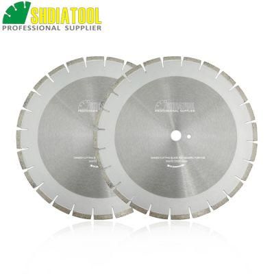 14inch Concrete Asphalt Brazed Diamond Blade with Four Protection Segments