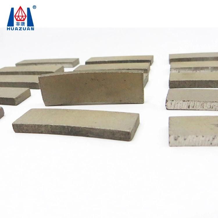 Huazuan Diamond Cutting Tool High Performance Diamond Cutting Saw Blade Segment for Granite Stone