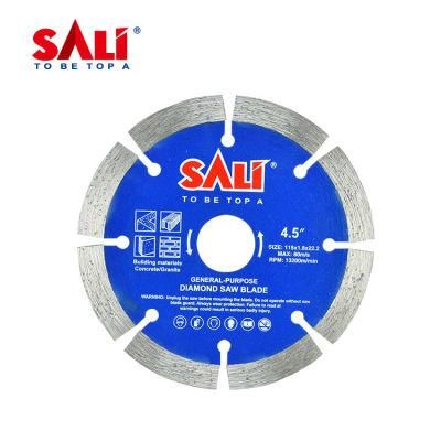 Sali 5inch 125*1.8*22.2mm High Quality Segemnt Diamond Saw Blade