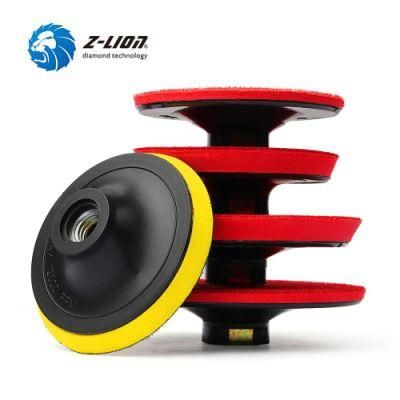 Zlion Plastic Backing Pad Adhesive Foam Pad for Buffing Polishing Pad