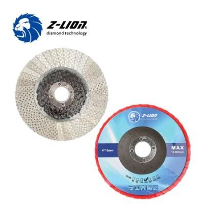 Stones Concrete Ceramic Glass Polishing Wheel Flap Disc