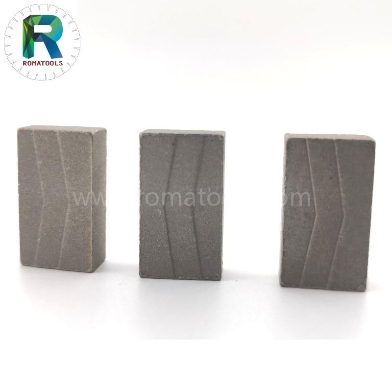 Romatools Top Quality Diamond Segments for Granite Cutting Diamond Segment