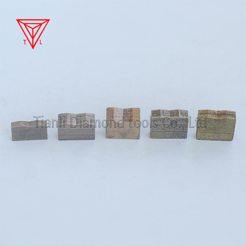 China Diamond Saw Blade Segments Cutting Tools for Rock