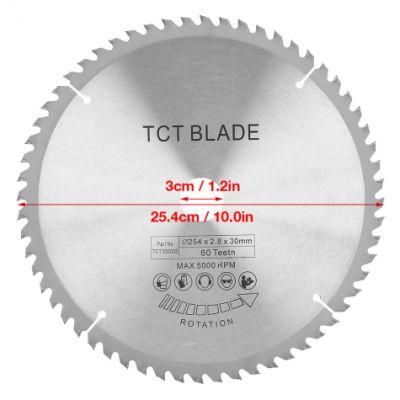 Carbide Circular Saw Blade Tct Cutting Disc for Metal Wood