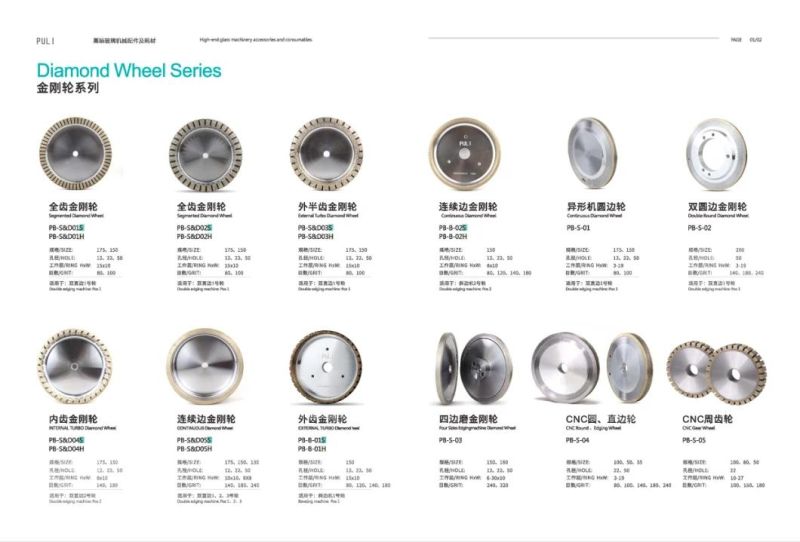 Segmented Glass Grinding Diamond Cup Wheel Position 1