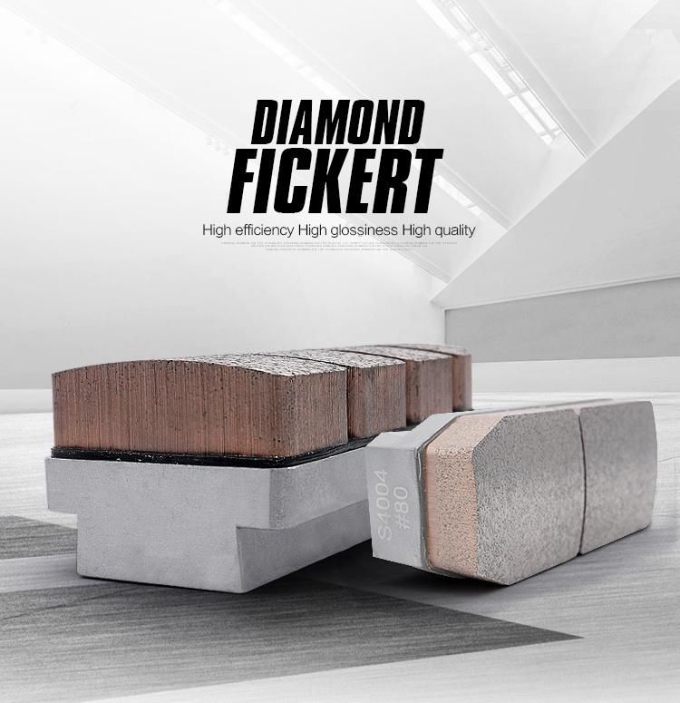 Diamond Fickert/Brick Abrasive for Calibration/Polishing Granite, Polishing Machine, Wanlong Brand