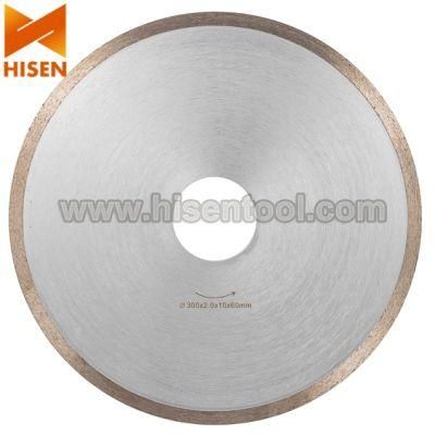 300mm Continuous Rim Diamond Blades for Ceramic Tiles