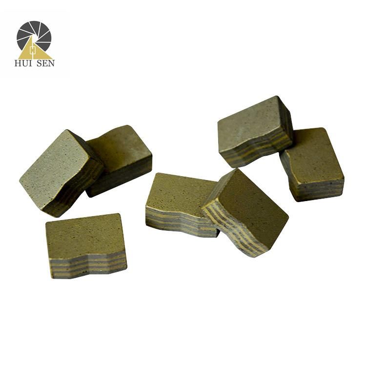 Multi Blades Diamond Segment for Fast Speed Cutting Granite Sandstone