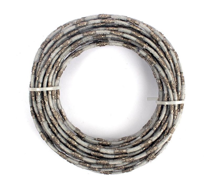 Pct 4.0mm Vacuum Brazed Abrasive Marble Diamond Stone Cutting Wire