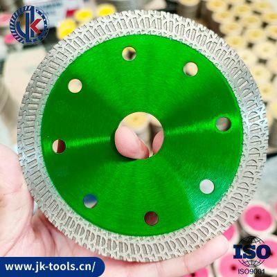 105mm Arbor 20mm K Turbo Hot Press Diamond Saw Blade / Tile Cutter Blade Cutting Ceramic No Chipping