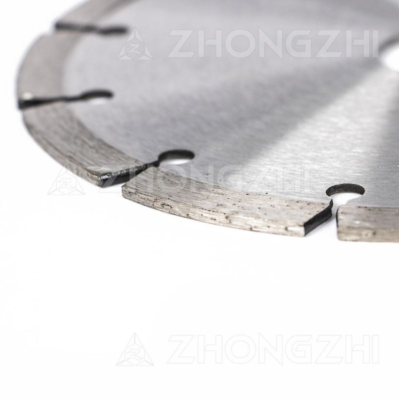 5′′ Laser Welding Segmented Diamond Blade Universal with Ideal Chip Removal