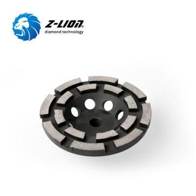 100mm Double Row Grinding Cup Abrasive Wheel for Stone Granite