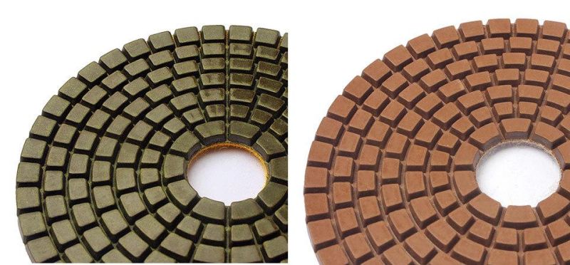 Diamond Rubber Wet Flexible Polishing Disc for Granite Marble Artificial Stone