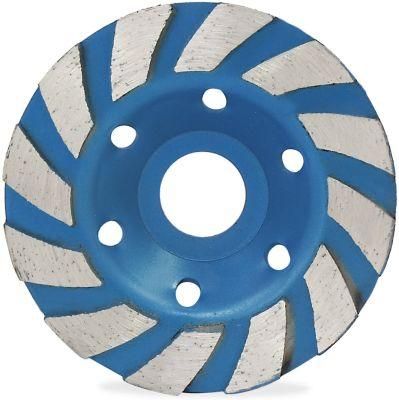 Double Row Disc Concrete Sintered Diamond Tool Floor Grinding Cup Wheels