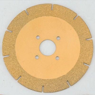 China Factory Vacuum Brazed Diamond Blade for Stone